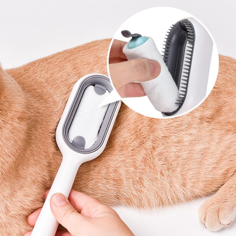 DoubleFaceBrosse™ | Brosse pour chats & chiens - Le Félin d'Or